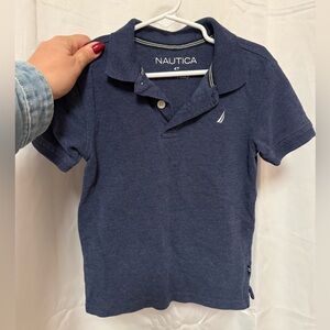 Nautica Kids Dark Blue Polo Shirt